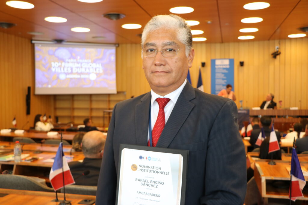 Conferencia gestión del agua Agenda 2030 UNESCO Rafael Enciso Sánchez