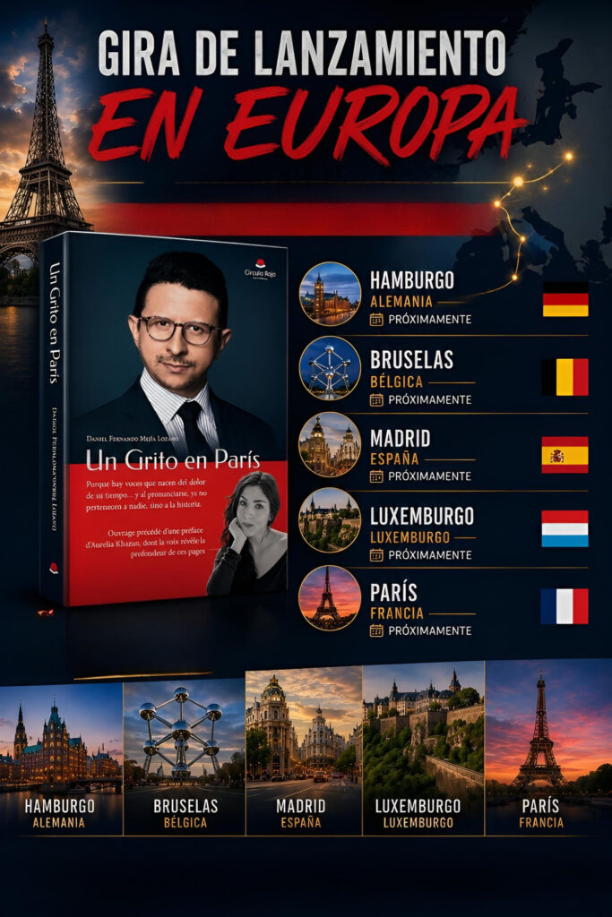 Portada del libro Un Grito en París de Daniel Fernando Mejía Lozano